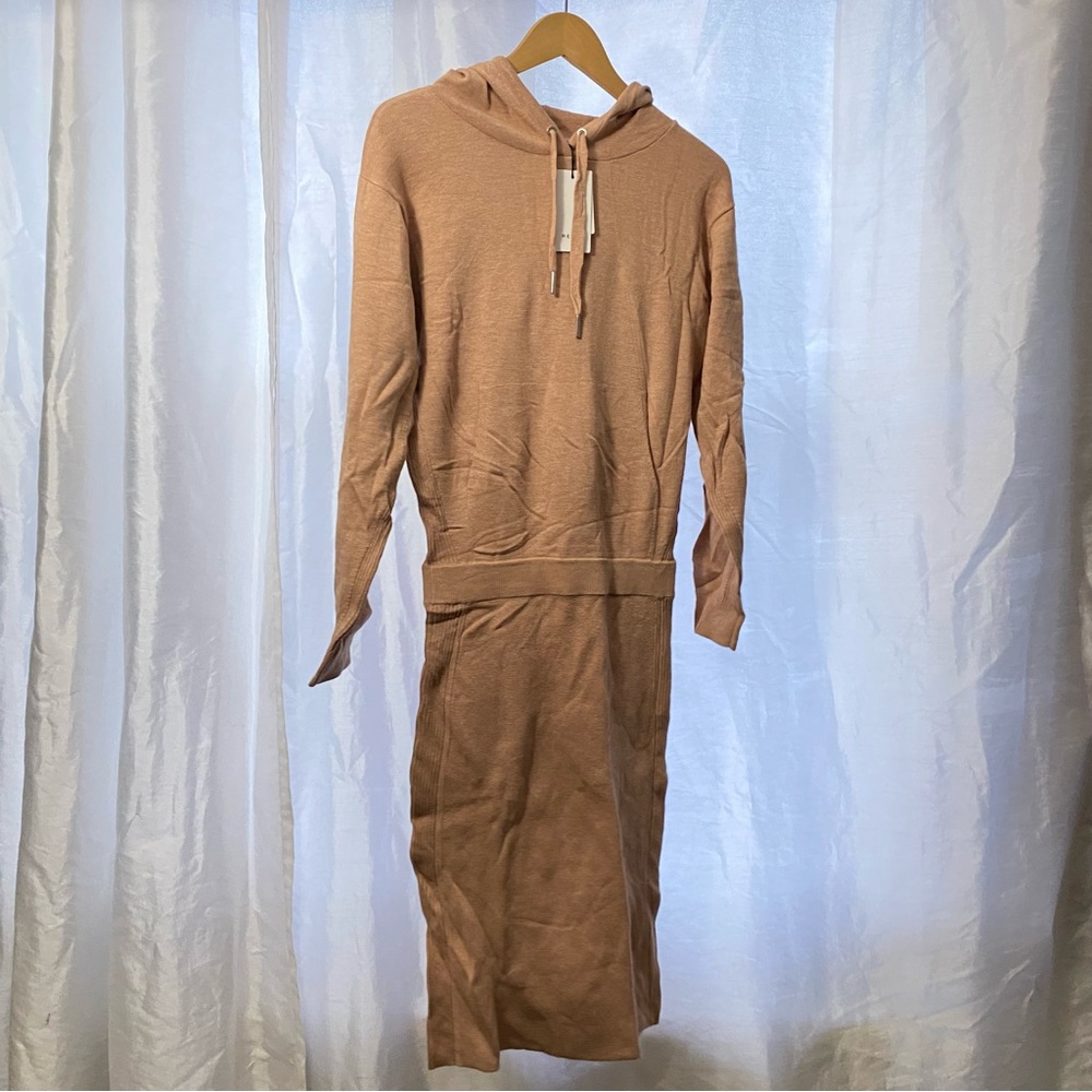 Knitted Hoodie Dress